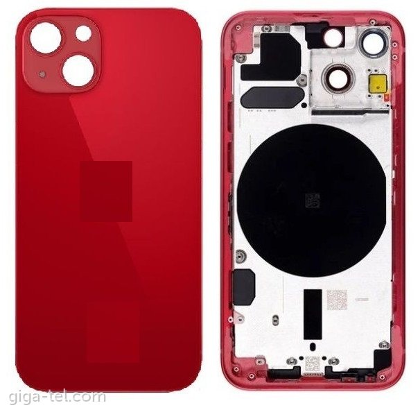 iPhone 13 full cover red
