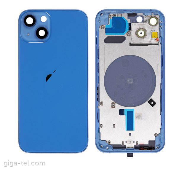iPhone 13 full cover blue