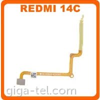 Xiaomi Redmi 14C,Poco C75 fingerprint flex green