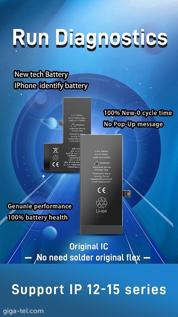 iPhone 12,12 Pro battery - direct installation