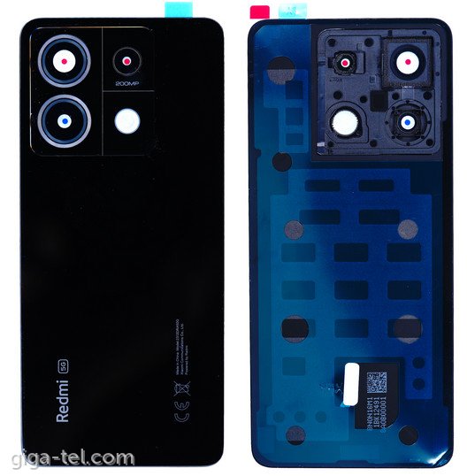 Xiaomi Redmi Note 13 Pro 5G battery cover black