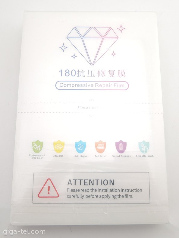 Self-healing hydrogel film  180 x 120 mm0 mm - 50pcs