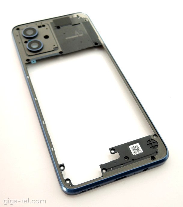 Motorola G54 5G middle cover glacier blue