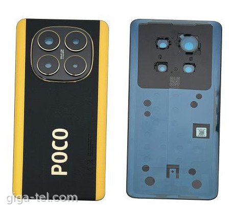Xiaomi Poco X7 5G battery cover black