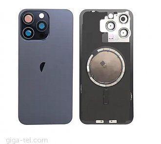 back cover including camera lens and magnet 