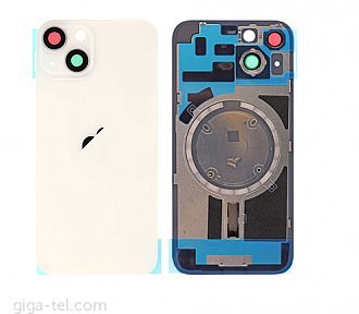 back glass with camera lens and magsafe, with lo..
