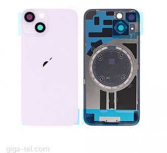 back glass with camera lens and Magsafe, with lo..