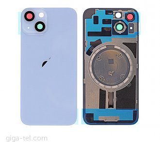back glass with camera lens and Magsafe, with lo..