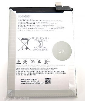 5000mAh - Nothing Phone 3A, 3A Pro