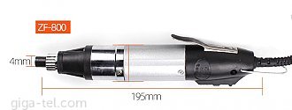 ZF-800/4mm electric screwdriver+power adapter
