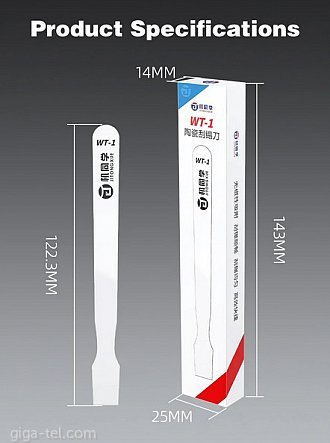 Ceramic scraper WT-1