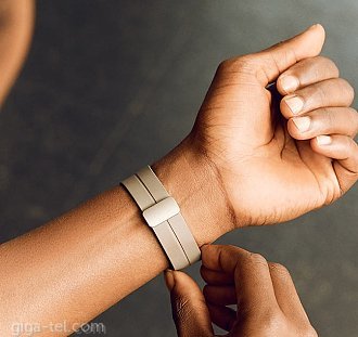 Samsung Watch 5 Pro / 20mm Sports strap with flip buckle gray