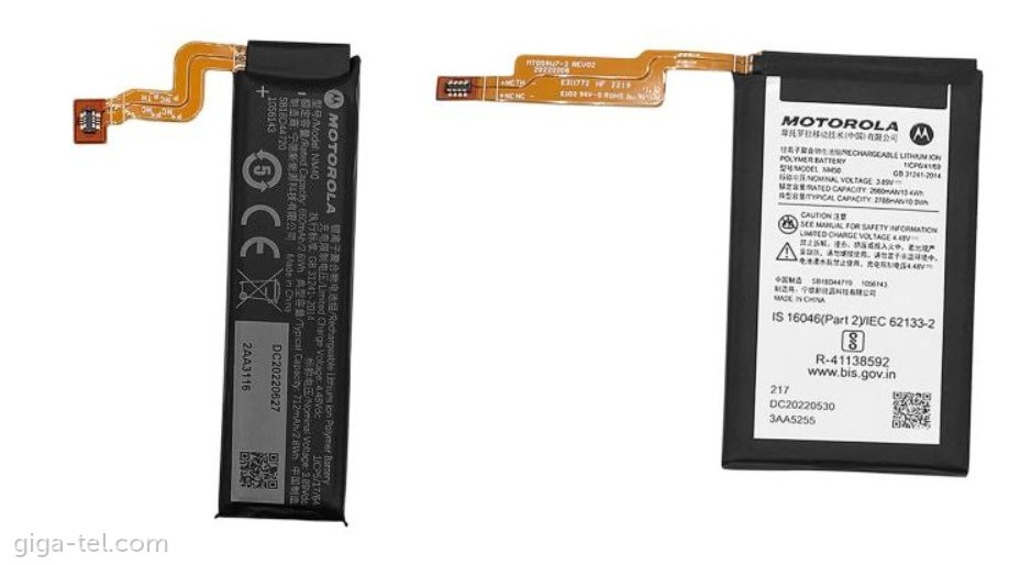 Motorola NM40 + NM50 batteries