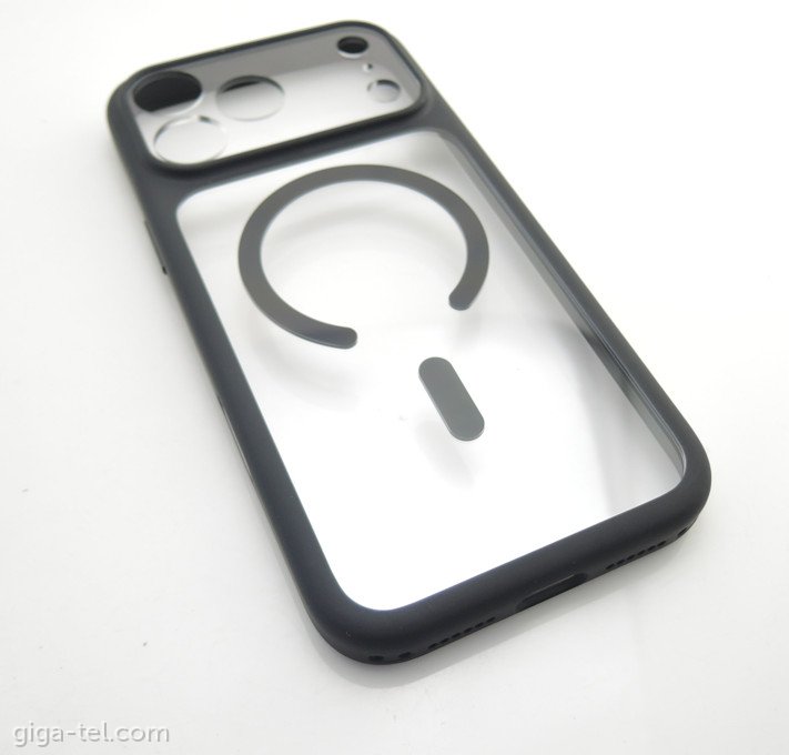 iPhone 17 Pro Max TPU case black - magsafe strong magnet