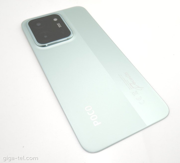 Xiaomi Poco C85 battery cover green