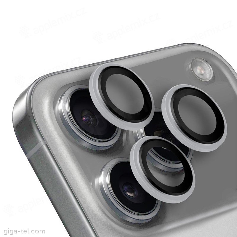 iPhone 17 Pro,17 Pro Max camera tempered lens silver