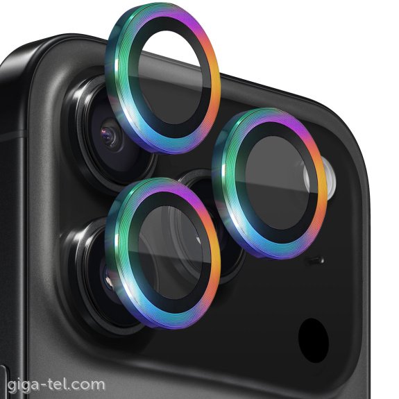 iPhone 17 Pro,17 Pro Max camera tempered lens rainbow