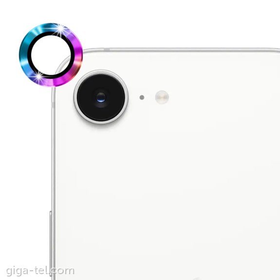 iPhone 17 Air camera tempered lens rainbow