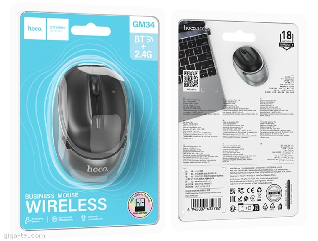 Hoco GM34 wireless business mouse 