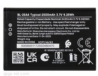 2500mAh - HMD 130 Music