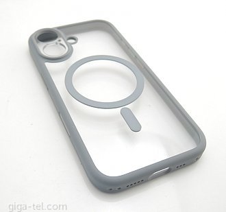 iPhone 17 TPU case grey - magsafe strong magnet