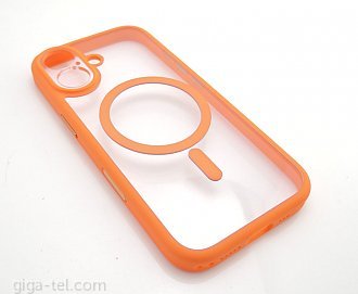 iPhone 17 TPU case orange - magsafe strong magnet