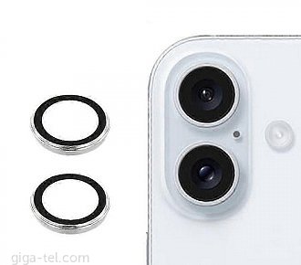 iPhone 17 camera tempered lens silver