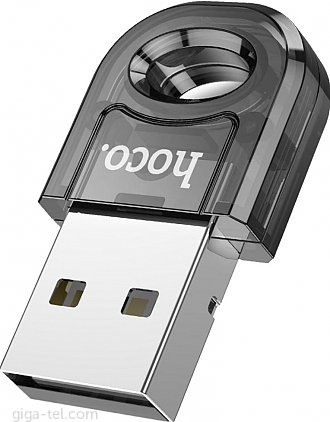 Hoco UA28 Mini USB Bluetooth adaptér / BT v5.1 / black